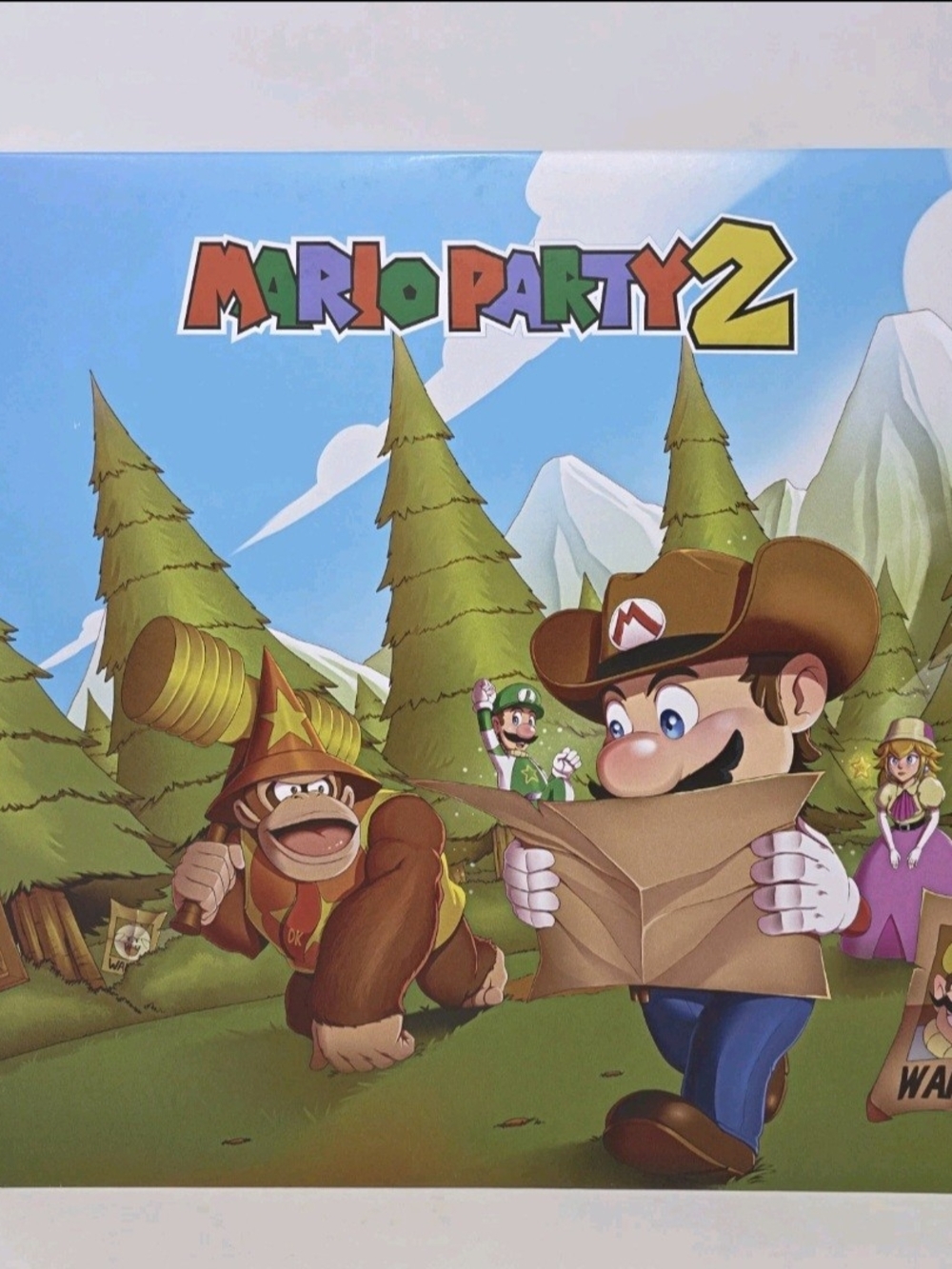 Mario Party 2 N64 Nintendo 64 Video Game OST 2LP Vinyl. Limited Collectors